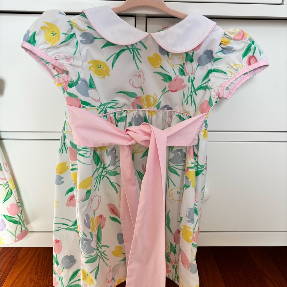 The Beaufort Bonnet Company Floral Tulip Print Spring Easter Dress